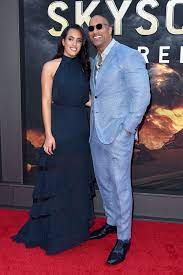 Dwayne johnson's girlfriend lauren appeared at jumanji 2, wearing a luxurious red velvet dress and. Simone Johnson Signed A Wwe Contract And The Rock Is A Proud Dad