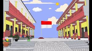 Gambar background dan animasi bergerak. Background Animasi Lapangan Sekolah Youtube