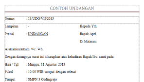 Demikian undangan ini kami sampaikan, atas perhatiannya kami sampaikan terima kasih. Cara Menggunakan Mail Merge Di Microsoft Word 2007 Kusnendar