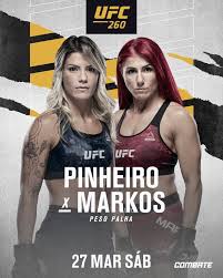 Her sole loss was to future ultimate fighter cast mate, justine kish. Official Announcement Luana Pinheiro Vs Randa Markos On March 27th Ufc 260 Wmma