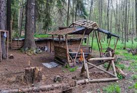 Pin By Karel Opatrny On Brdy Mountains Czech Republic Bushcraft Shelter Bushcraft Survival Shelter
