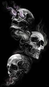 1773 listings of hd skull wallpaper picture for desktop, tablet & mobile device. 62 Badass Skull Wallpapers On Wallpaperplay Skull Wallpaper Iphone Black Skulls Wallpaper Skulls Drawing