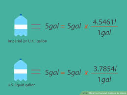 3 Ways To Convert Gallons To Liters Wikihow