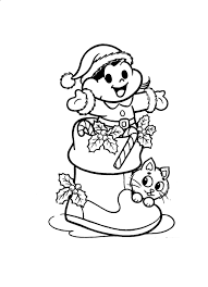 Desenho de vovó fazendo meia de natal de tricô para. Desenho De Magali Na Meia De Natal Para Colorir Tudodesenhos