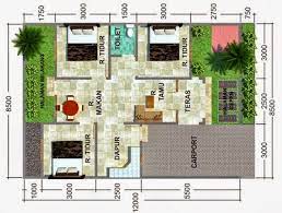 Jika memilih rumah sederhana menjadi hunian tinggal bersama keluarga, ciptakanlah dengan fungsional dan estetik. Contoh Denah Rumah Sehat Sederhana Dan Simpel Kompasiana Com