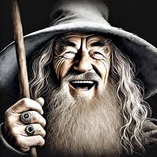 Gandalf Metal Poster