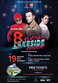 Receive the latest concert announcements, news and exclusive promotions. Concert Shane Filan Fazura Namewee é»„æ˜Žå¿— Live In Malaysia Elmina Lakeside 19 Jan 2019