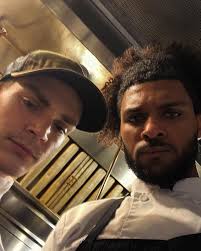 drive nice car, wear all green mink