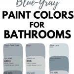 Grey bathroom paint bathroom wall colors grey bathrooms master bathroom bathroom ideas grey paint bath ideas bathroom modern the best 5 blue gray paint colors — tag & tibby design. The Absolute Best Blue Gray Paint Colors West Magnolia Charm