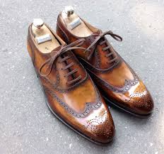 Souliers Personnalises Chomel Dark Brown Leather Shoes Leather Shoes Men Men S Wedding Shoes