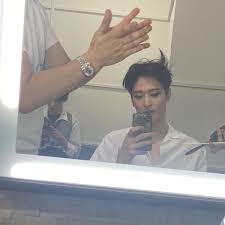 Juyeon Kpop Guys Boy Idols Mirror Selfie