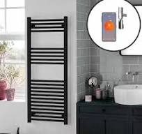 Electric Bathroom Radiators With Timer Electric Towel Rail ...