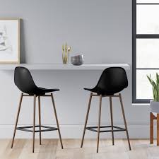 Copley Plastic Counter Height Barstool Project 62 Bar Stools Counter Bar Stools Furniture