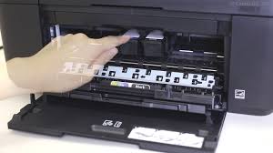 Ink cartridge for hp 61 compatible printer model:: Replacing The Fine Cartridge Tr4500 Series E4200 Series Youtube