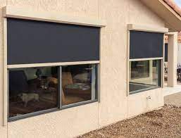 Whether you're installing it on a car port to protect your vehicle, or on your fence line to block the wind, your prized possessions will be safe with coolaroo screening fabric. Citadel Classic High Wind Outdoor Solar Shades North Solar Screen