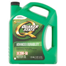 Quaker State Advanced Durability Sae 20w 50 Motor Oil 1 25 Gal Walmart Com