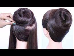 New Latest Bun Hairstyle With Trick Cute Hairstyles Easy Hairstyles Hairstyles For Girls Bun Hairstyles For Long Hair Easy Hairstyles Party Hairstyles