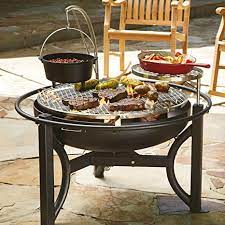 Fire pit outdoor living sam s club wood fire pit fire pits for sale fire pit backyard popularity: Open Pit Cowboy Grill Member S Mark 725 Sq In Primary Cooking Surface Amazon Ca Sports Outdoors