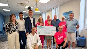 Saint-Gaudens. Remise de chèque pour La Sein Go Rose — ladepeche.fr