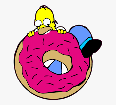 O desenho família simpson de os simpson a coloração. Simpsons Donut Png Homer Simpson Donuts Png Transparent Png Transparent Png Image Pngitem