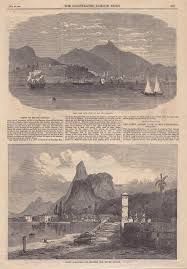 Views of Rio De Janeiro from The Illustrated London News, Vol. XLIV, October 29, 1864 | Brazil. Rio De Janeiro, Mason Jackson, engraver