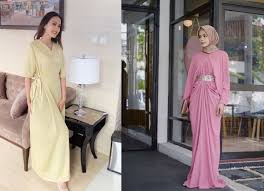Model baju muslim untuk orang gemuk dan pendek baju muslim model pakaian gaun. Untuk Perempuan Mungil Ini 5 Model Kaftan Yang Pas Dengan Tubuhmu Bukareview