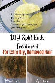 Pin By Putislavmuhin On Hair Split End Treatment Hair Mask For Damaged Hair Hair Treatment Damaged