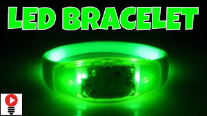 Sound Activated Light Voice Control Bracelet Led Glow Wristbands Flash S Sound Activated Lights Led Voice Control