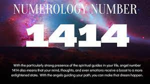 Numerology Number 1414 Numerology Numbers Numerology Angel Numbers