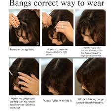We both enjoy experimenting with our hair, but we haven't had the guts to make the chop and get bangs. Benehair Fake Bangs Synthetic Blunt Bang Clip In Hair Extension Women Blunts Fringe Hair Black Brown Bangs 2 Clips In Synthetic Bangs Aliexpress