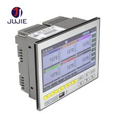 digital paperless circular chart recorder for pressure temperature frequency flow