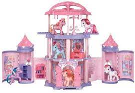 My little pony friendship castle playset including twilight sparkle and pinkie pie pony figures (amazon exclusive). Amazon Com My Little Pony Crystal Rainbow Castle Toys Games