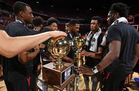 The larry o'brien nba championship trophy is the championship trophy awarded annually by the national basketball association (nba) to the winner of the nba finals.the name of the trophy used to be the walter a. Portland Trail Blazers 2019 Nba Summer League Schedule Announced