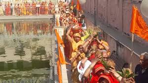 कलश यात्रा के साथ दुर्गा मंदिर में शुरू हुआ 22 वां चंडी महायज्ञ, 19 को होगी  पूर्णाहुति