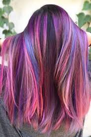 Layers are one of the easiest ways to make long hair look fabulous. 24 Stunning Purple Highlights Ideas To Make Your Daily Look Unique