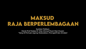 Rumah sudah tukul (= pahat) berbunyi. Bentengi Institusi Raja Melayu Dari Tercalar Mampir