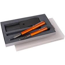 Lamy Al Star Bakir Turuncu Kalem Seti 242 342 Kaleler Bakir Turuncu