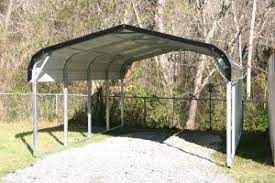 Whether you are in need of a steel garage for your vehicles, a backyard storage garage for your. Standard 12x21x5 Metal Carport For One Car Carport Com