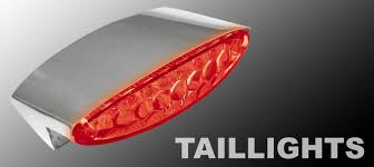 Motorcycle Led Tail Lights Custom Motorcycle Parts Bobber Parts Chopper Motorcycle Parts By Eurocomponents