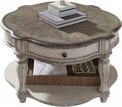 Liberty Magnolia Manor Round Coffee Table Homemakers Furniture Liberty Furniture Furniture Diy Coffee Table