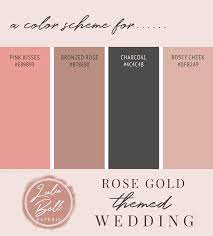 Pink Rose Gold Glitter And Sparkle Wedding Collection A Rose Gold Themed Wedding Color Scheme Rose Gold Color Palette Color Palette Pink Rose Gold Painting