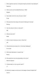 Free pub quiz trivia questions more than 20 000 free pub quiz questions and trivia questions, with answers, easily categorized and ready to print out and go. General Knowledge Quizzes Teaching Resources