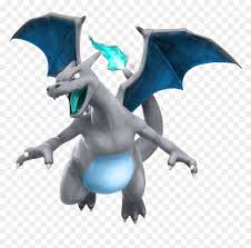 Its bond with its trainer is the source of its power. Transparent Mega Charizard X Png Charizard Shiny 3d Png Png Download Vhv