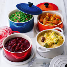 Le Creuset 4- Piece 8 Oz. Cocottes W/ Mini-Cocotte Cookbook - Caribbea