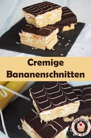 Bananenschnitten What Bakes Me Smile Bananen Schnitten Kuchen Und Torten Rezepte Bananenschnitte