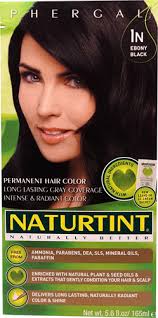Pages in category hair dyes. Naturtint Permanent Hair Color 1n Ebony Black 5 6 Fl Oz Vitacost
