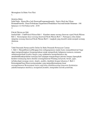 Pengertian resensi buku non fiksi. Merangkum Isi Buku Non Fiksi Pdf