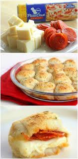 Stuffed Pizza Rolls Recipe Recipes Food Yummy Food