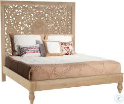 Platform beds with storage allow for a lot of saving of valuable space. Haveli Whitewashed King Platform Bed From Home Trends Coleman Furniture