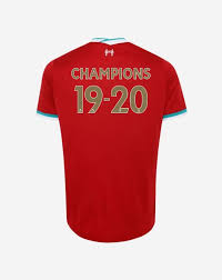 Every true fan needs their own liverpool football shirt or liverpool football kit to wear proudly in the stands, so choose from our the kit has been crafted by nike and is the brand's first ever design for the premier league champions. Liverpool Fc 19 20 Champions Home Shirt Socheapest
